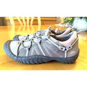 JBU by Jambu Women's 6.5 Synergy Mesh Water Ready Outdoor Shoes Grey Petal